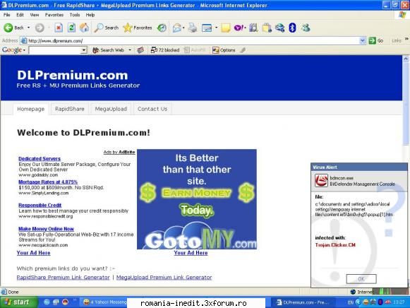 Free RapidShare + MegaUpload Premium Links - plin de Trojeni site-ul - Off Topic