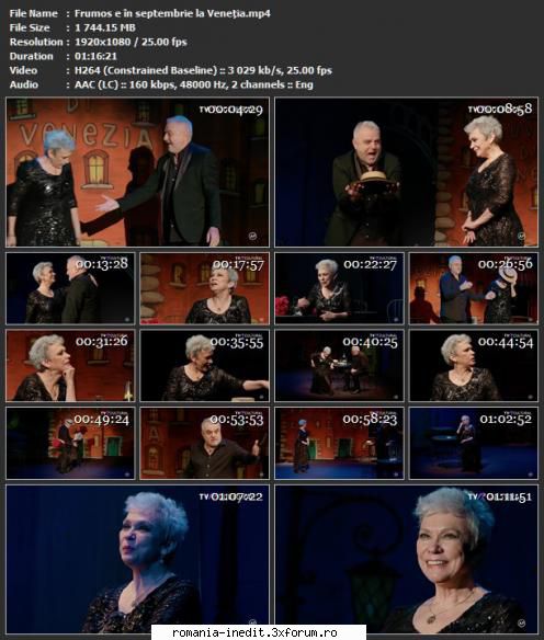 Frumos e �n septembrie la Veneția (TNB) (2019) - Frumos e �n septemb - Teatru rom�nesc - Romanian Theater