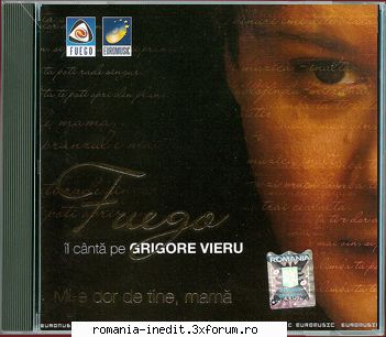 Fuego Paul Surugiu-Discografie - FUEGO-MI-E DOR DE TINE - Albume MP3 romanesti - Romanian MP3 albums