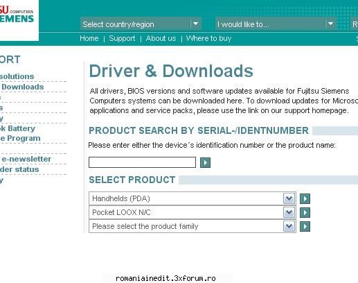 Fujitsu Siemens Pocket LOOX N500 - ai 2 rom-uri acolo + fixes pt gps! de remarcat - PDA / Mobile Technology
