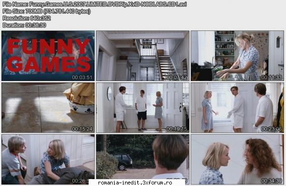 Funny Games U S (2008) LIMITED DVDSCR XviD-SAPHiRE - Ieri a aparut varianta DVDRip - Filme - Movies