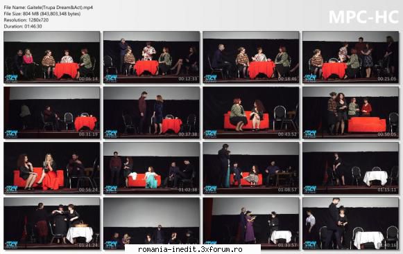 Gaitele(Trupa Dream&Act) - bgl23 - Teatru rom�nesc - Romanian Theater