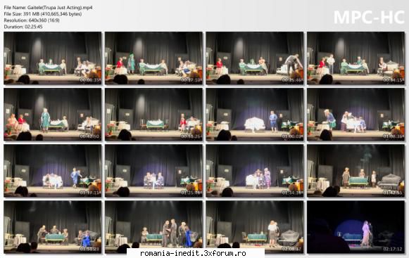 Gaitele(Trupa Just Acting) - bgl23 - Teatru rom�nesc - Romanian Theater
