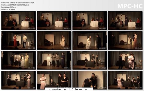 Gaitele(Trupa T.Brediceanu) - bgl23 - Teatru rom�nesc - Romanian Theater