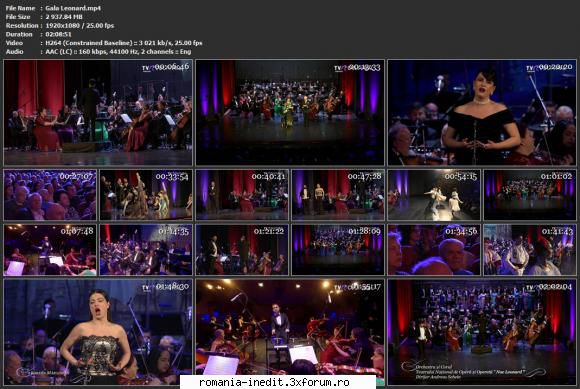 Gala Leonard ) - Gala Leonard ) Dirijori: EUGEN DAN DRĂGOI - Teatru rom�nesc - Romanian Theater