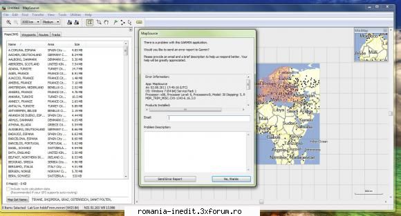 Garmin City Navigator Europe NT - acuma am incercat cu alta harta eruope - GPS Maps & Mapping - Download