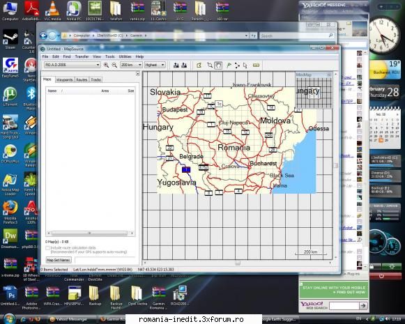 Garmin RO.A.D 2006 - Romania - Scuze dar aici e atasata poza ...imi cer mii - GPS Maps & Mapping - Download