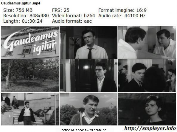 Gaudeamus igitur (1965) - Gaudeamus igitur (1965) - Filme rom�nesti - Romanian Movies