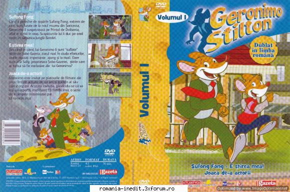 Georinmo Stilton Dublat In Limba Ramana - Detalii: Video: Format : AVC - Filme pentru copii - Movies for kids