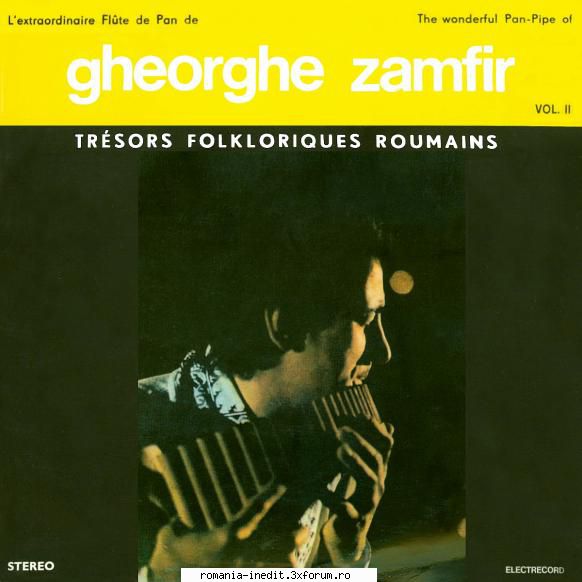 Gheorghe Zamfir � Discografie - The wonderful panflute of - Muzica populara romaneasca - Romanian folk