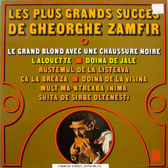 Gheorghe Zamfir � Discografie - Les plus grands succ�s de - Muzica populara romaneasca - Romanian folk
