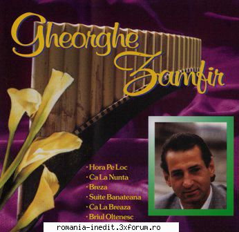 Gheorghe Zamfir � Discografie - Gheorghe Zamfir � Vol I ( - Muzica populara romaneasca - Romanian folk