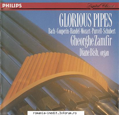 Gheorghe Zamfir � Discografie - Glorious Pipes (Philips - Muzica populara romaneasca - Romanian folk