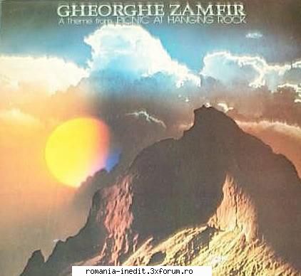 Gheorghe Zamfir � Discografie - Theme from "Picnic at Hanging - Muzica populara romaneasca - Romanian folk
