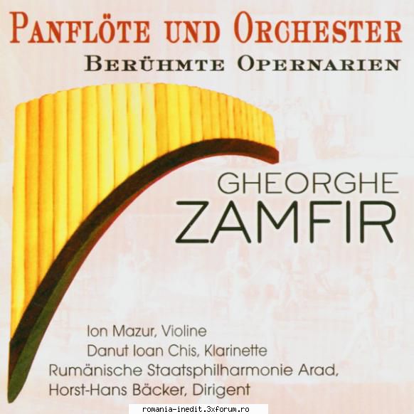 Gheorghe Zamfir � Discografie - Panfl�te und Orchester � - Muzica populara romaneasca - Romanian folk