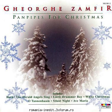 Gheorghe Zamfir � Discografie - Panpipes For Christmas - Muzica populara romaneasca - Romanian folk