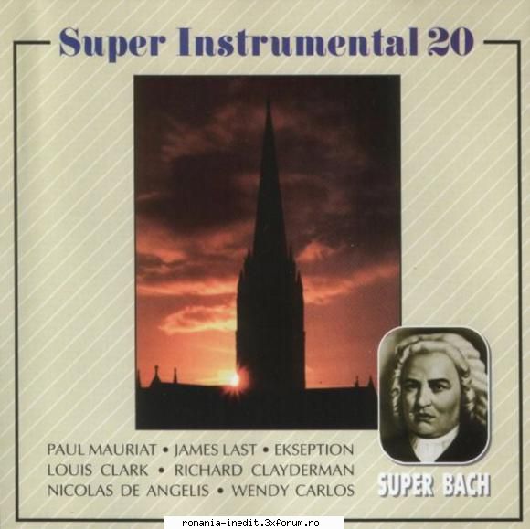 Gheorghe Zamfir � Discografie - Super Instrumental 20 (Super - Muzica populara romaneasca - Romanian folk