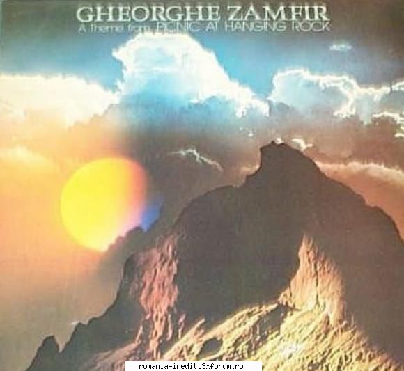 Gheorghe Zamfir � Discografie - Theme from "Picnic at Hanging - Muzica populara romaneasca - Romanian folk