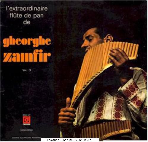Gheorghe Zamfir � Discografie - L'Extraordinaire Fl�te De Pan De - Muzica populara romaneasca - Romanian folk