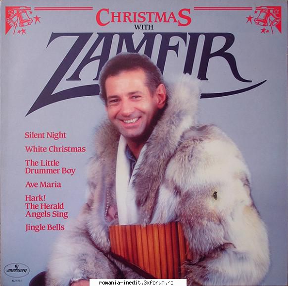 Gheorghe Zamfir � Discografie - Christmas with Zamfir (Mercury - Muzica populara romaneasca - Romanian folk