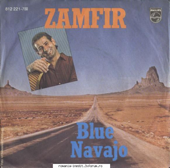Gheorghe Zamfir � Discografie - Blue Navajo | Midnight horses - Muzica populara romaneasca - Romanian folk