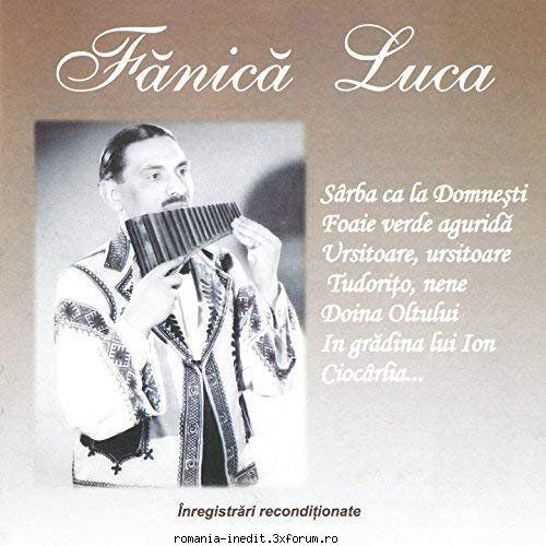 Gheorghe Zamfir � Discografie - Fănică Luca � - Muzica populara romaneasca - Romanian folk