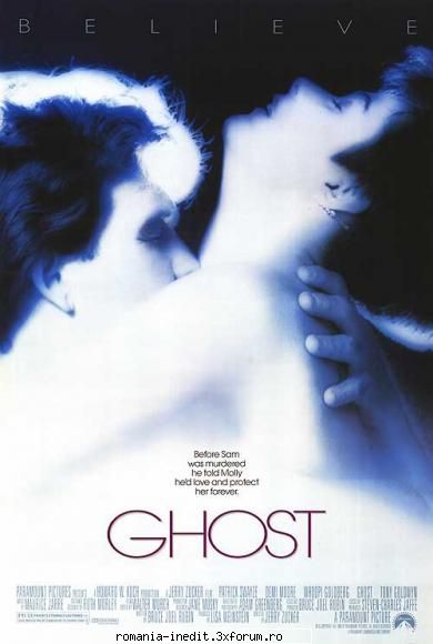 Ghost (1990) - DVDRip | 02:08:00 | 832x554 | XviD 1445 Kbps | - Filme - Movies