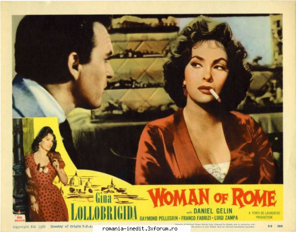 Gina Lollobrigida - La romana Woman of Rome Die freudlose Strasse - Filme clasice - Old Movies