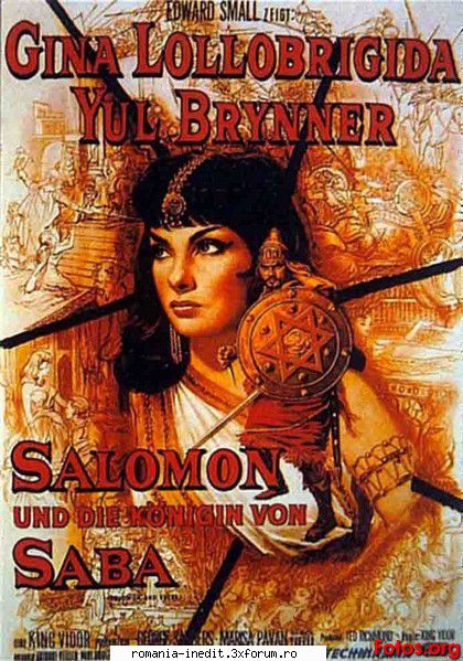Gina Lollobrigida - Solomon and Sheba Salomon und die Koenigin von - Filme clasice - Old Movies