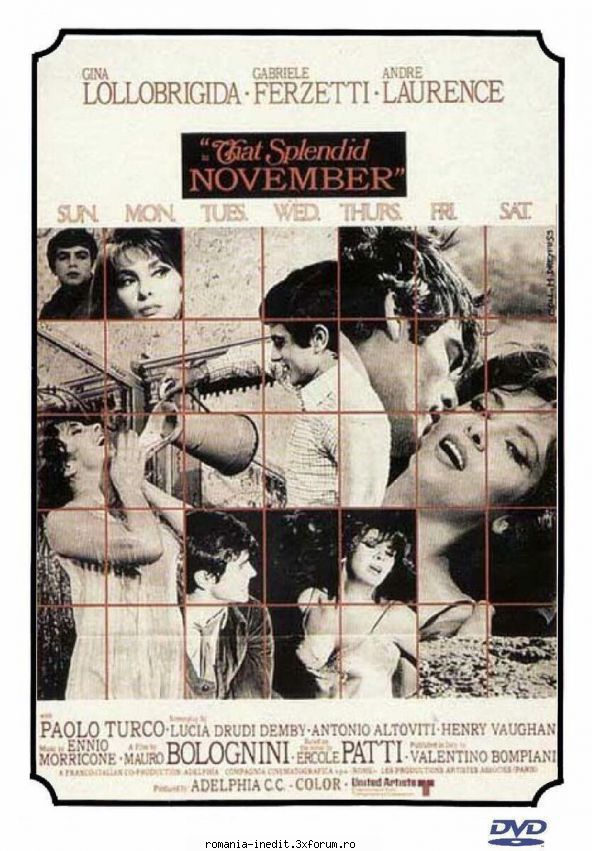 Gina Lollobrigida - Un bellissimo novembre. 1969 Year:1969 Country - Filme clasice - Old Movies