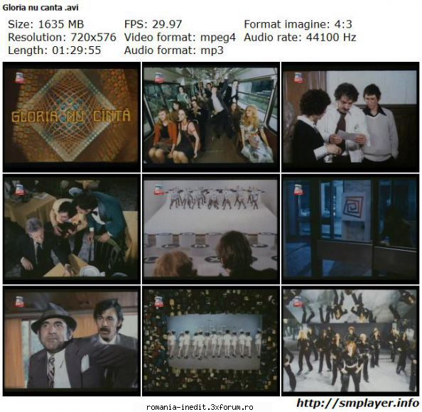 Gloria nu cinta (1976) - Repostare !! Gloria nu canta (1976) Gloria Won't - Filme rom�nesti - Romanian Movies