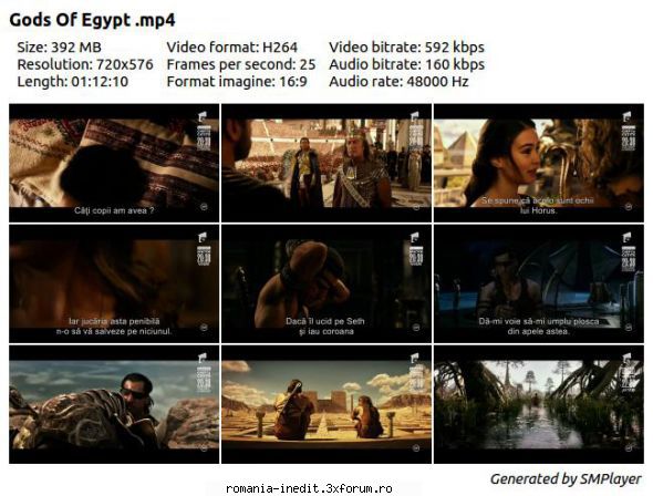 Gods of Egypt (2016) - Gods Of Egypt (2016) TVRip / MP4 Subtitrare / - Filme - Movies