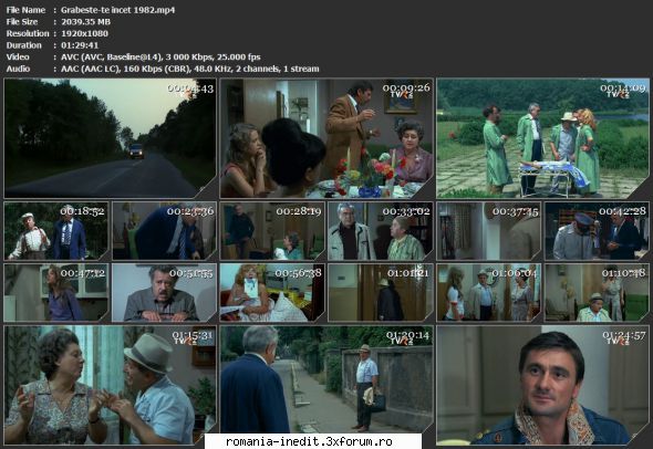 Grabeste-te incet (1981) - sasadoru - Filme rom�nesti - Romanian Movies