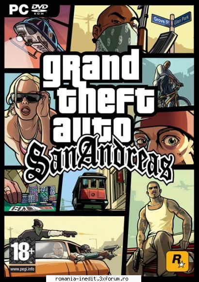Grand Theft Auto San Andreas - CPU: Intel 1.5 GHz Processor Display: AGP Video - Jocuri - Games
