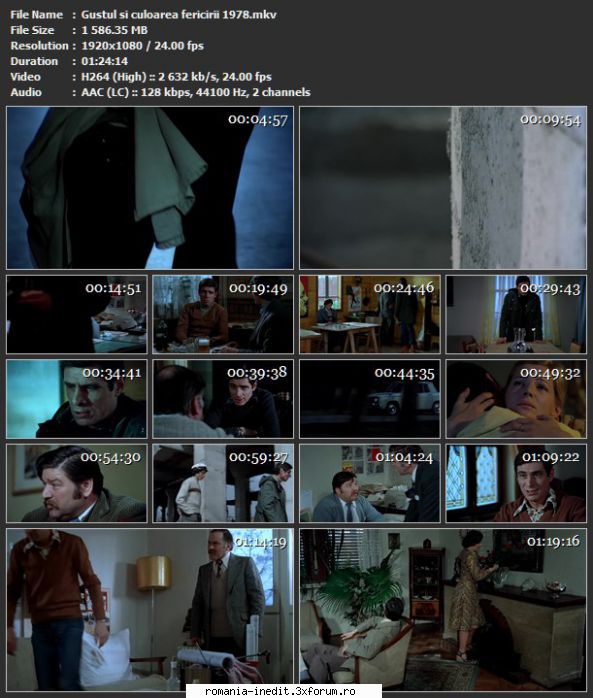 Gustul si culoarea fericirii (1978) - sasadoru - Filme rom�nesti - Romanian Movies