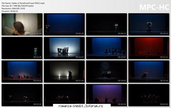 Hades şi Persefona(Trupa FDAC) - bgl23 - Teatru rom�nesc - Romanian Theater