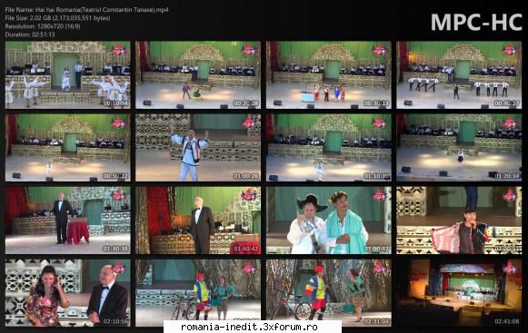 Hai hai Romania(Teatrul Constantin Tanase) - DISTRIBUȚIE Marius - Teatru rom�nesc - Romanian Theater