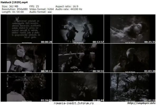 Haiducii (1929) - marianvo - Filme rom�nesti - Romanian Movies