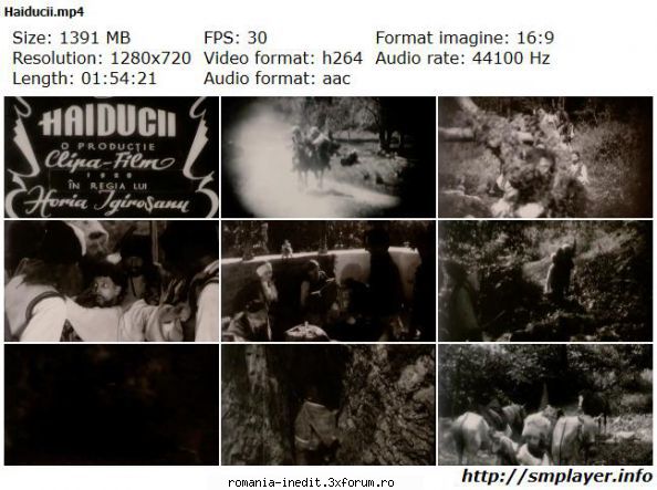 Haiducii (1929) - Haiducii (1929) The Outlaws - Filme rom�nesti - Romanian Movies