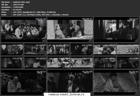 Haiducii (1966) - sasadoru - Filme rom�nesti - Romanian Movies