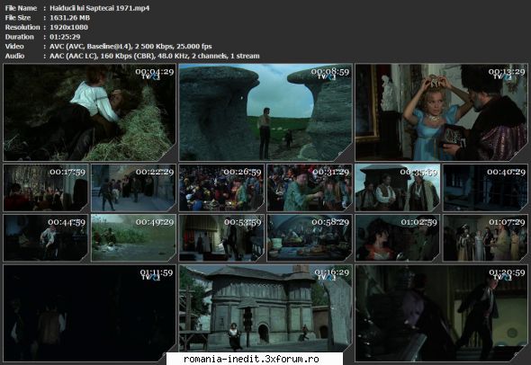 Haiducii lui Saptecai (1970) - sasadoru - Filme rom�nesti - Romanian Movies
