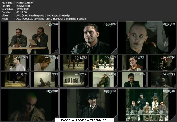 Hamlet (2003) (Teatru) - sasadoru - Teatru rom�nesc - Romanian Theater
