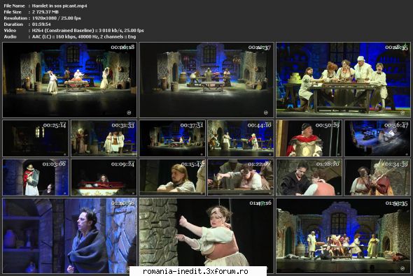 Hamlet in sos picant(Teatrul Mihai Eminescu Chisinau) - sasadoru - Teatru rom�nesc - Romanian Theater