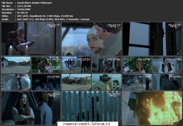 Hanul dintre dealuri (1988) - sasadoru - Filme rom�nesti - Romanian Movies