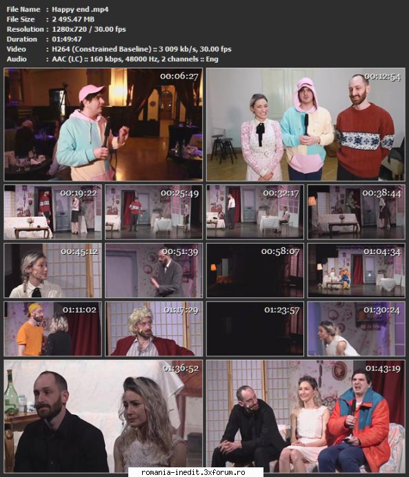 Happy end(Teatrul Godot) - sasadoru - Teatru rom�nesc - Romanian Theater