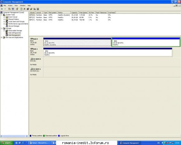 Help! - Nu vad HDD extern in My Computer - E 2.0, absolut sigur. Atasez si un screnshot - Tech Support