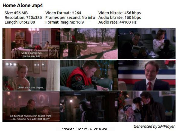 Home Alone (1990) - Home Alone 1 � ) MP4 Subtitrare / Romana inclusa - Filme - Movies