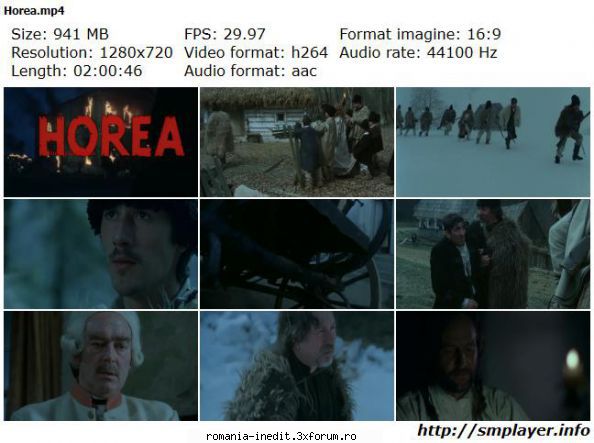 Horea (1985) - Horea (1984) Castles Aflame in Transylvania - Filme rom�nesti - Romanian Movies