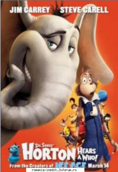 Horton Hears a Who! (DVD, Dublat in Romana) - Horton Hears a Who - dubl - Filme pentru copii - Movies for kids