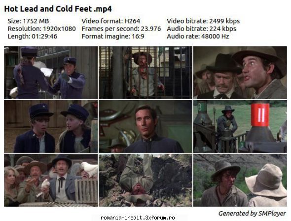 Hot Lead and Cold Feet (1978) - Hot Lead and Cold Feet (1978) MP4 Subtitrare / - Filme clasice - Old Movies
